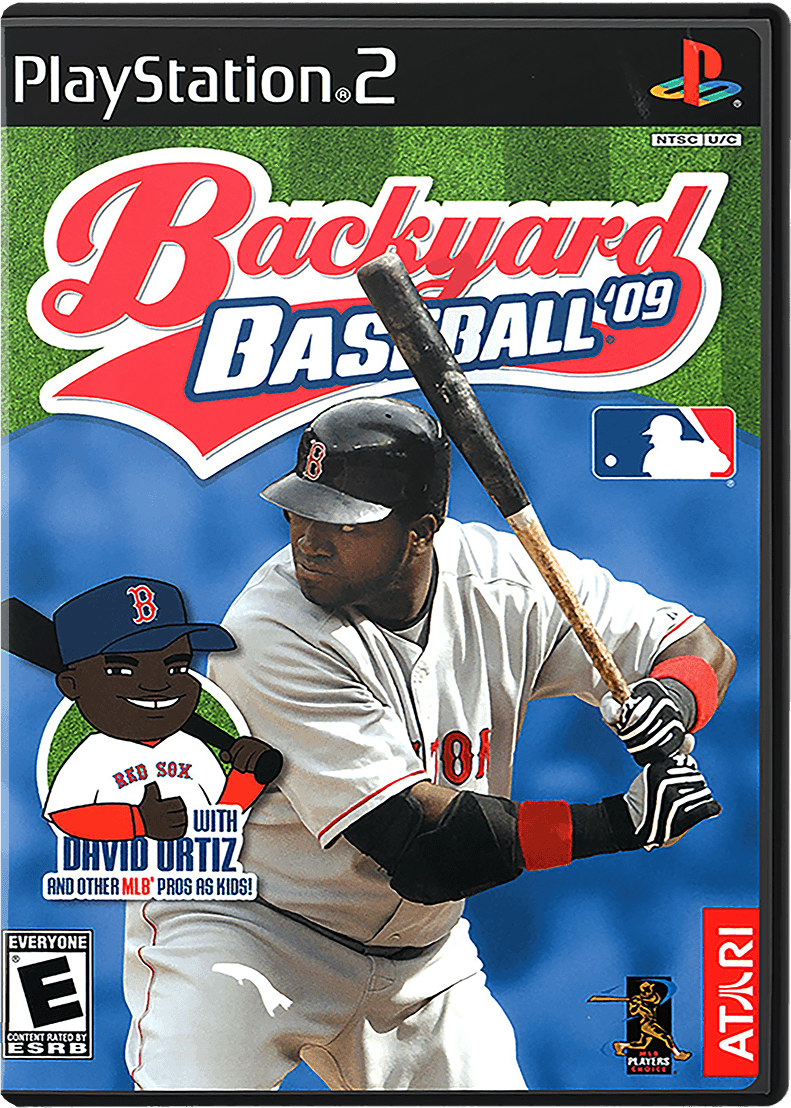 Backyard Baseball 09 box art for Playstation 2